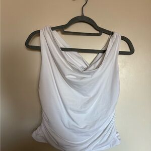 White Abercrombie off the shoulder top